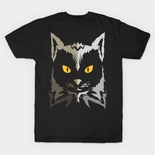 Cat Silhouette T-Shirt